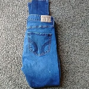 Hollister super skinny hi rise 5s jeans